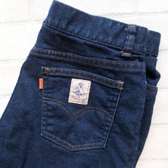 Vintage 70s-80s Levi’s Prospector mom jeans white Label patch on back pocket - Picture 2 of 9
